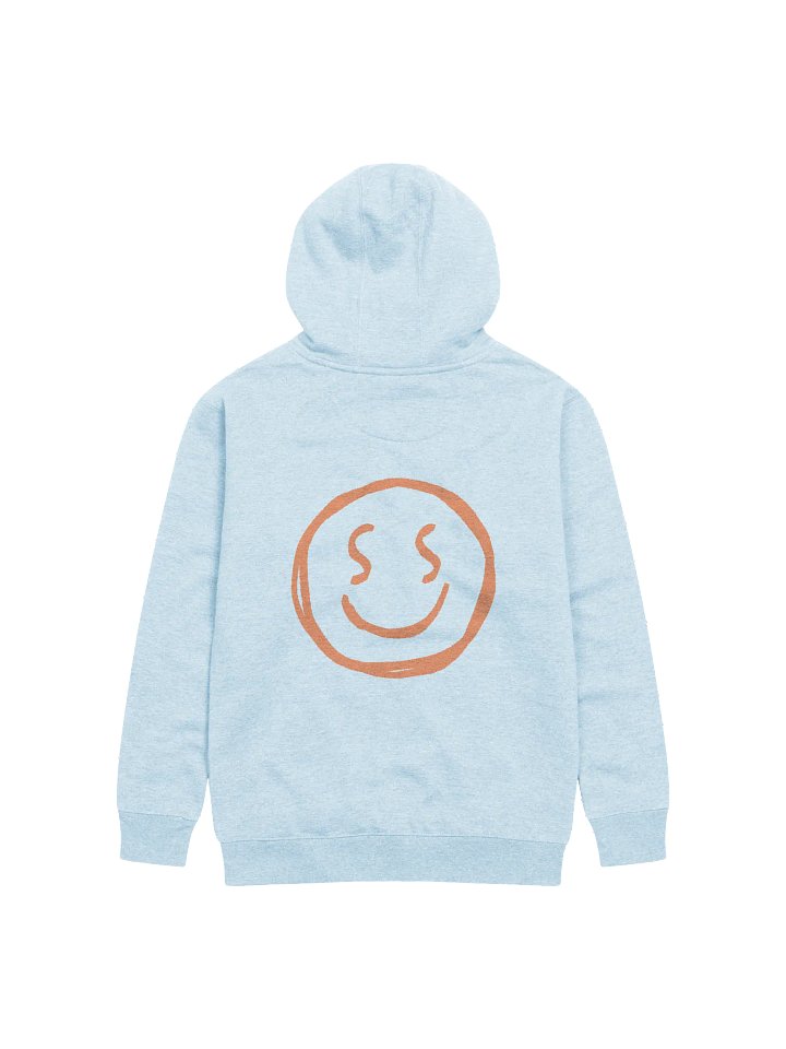 Silly Smile Hoodie Blue product image (2)