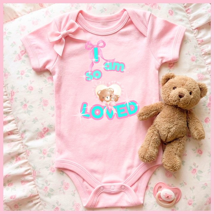 I'm so Loved🩷Super Soft🪽Onesie🩷 product image (1)