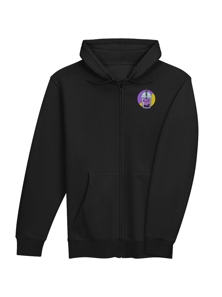 Charm Unisex Premium Cotton Full Zip Hoodie product image (2)