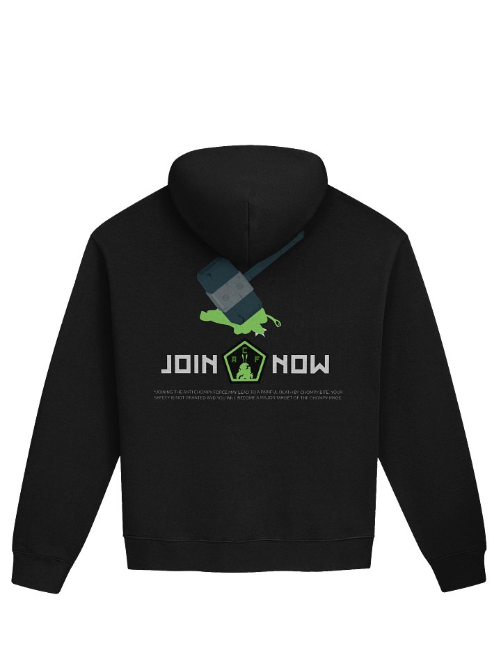 Anti Chompy Force Oversized Hoodie Hammer Edition product image (12)