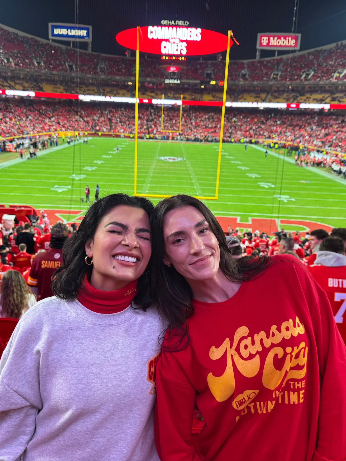 Kansas City in the Autumn Time cozy sweatshirt (Chiefs colors) product image (2)