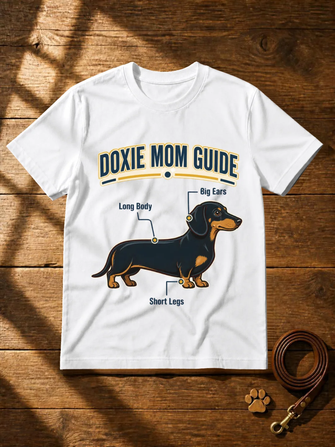 Funny Doxie Mom Guide Shirt product image (1)