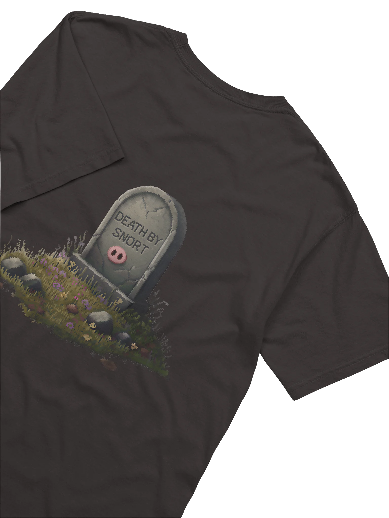 DEATH BY SNORT UNISEX COTTON TEE product image (6)