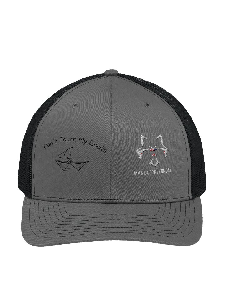 Don't Touch My Boats Hat product image (2)
