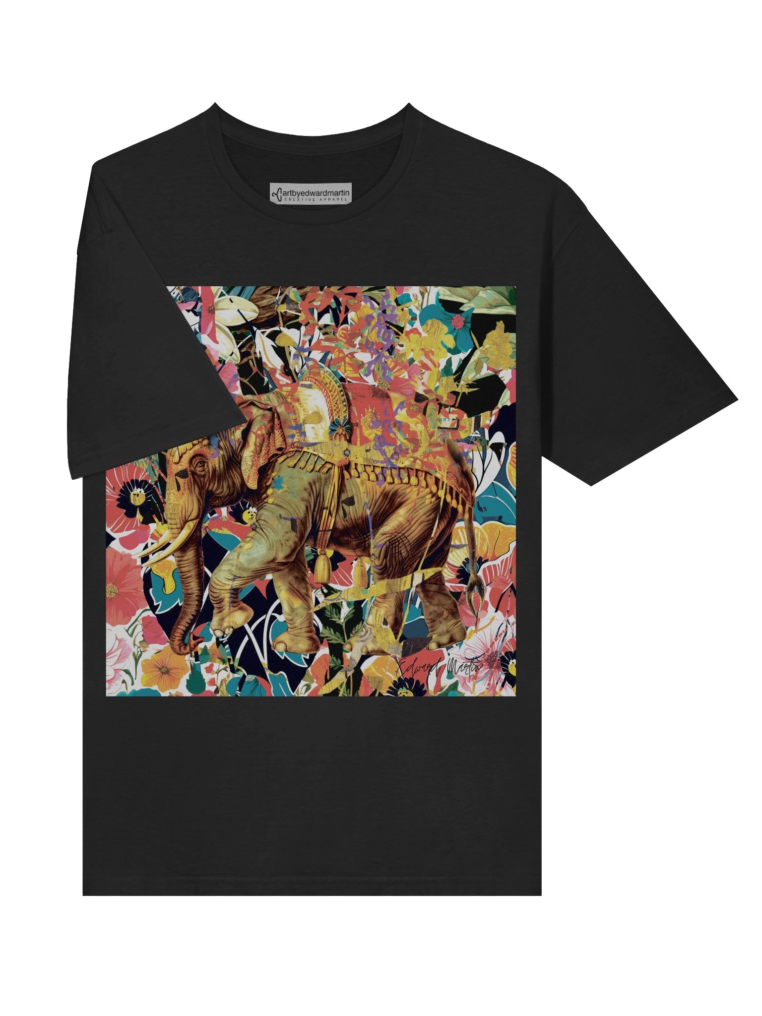 'La procesión Dorada' (The Gilded Procession) by Edward Martin Unisex Tee product image (39)