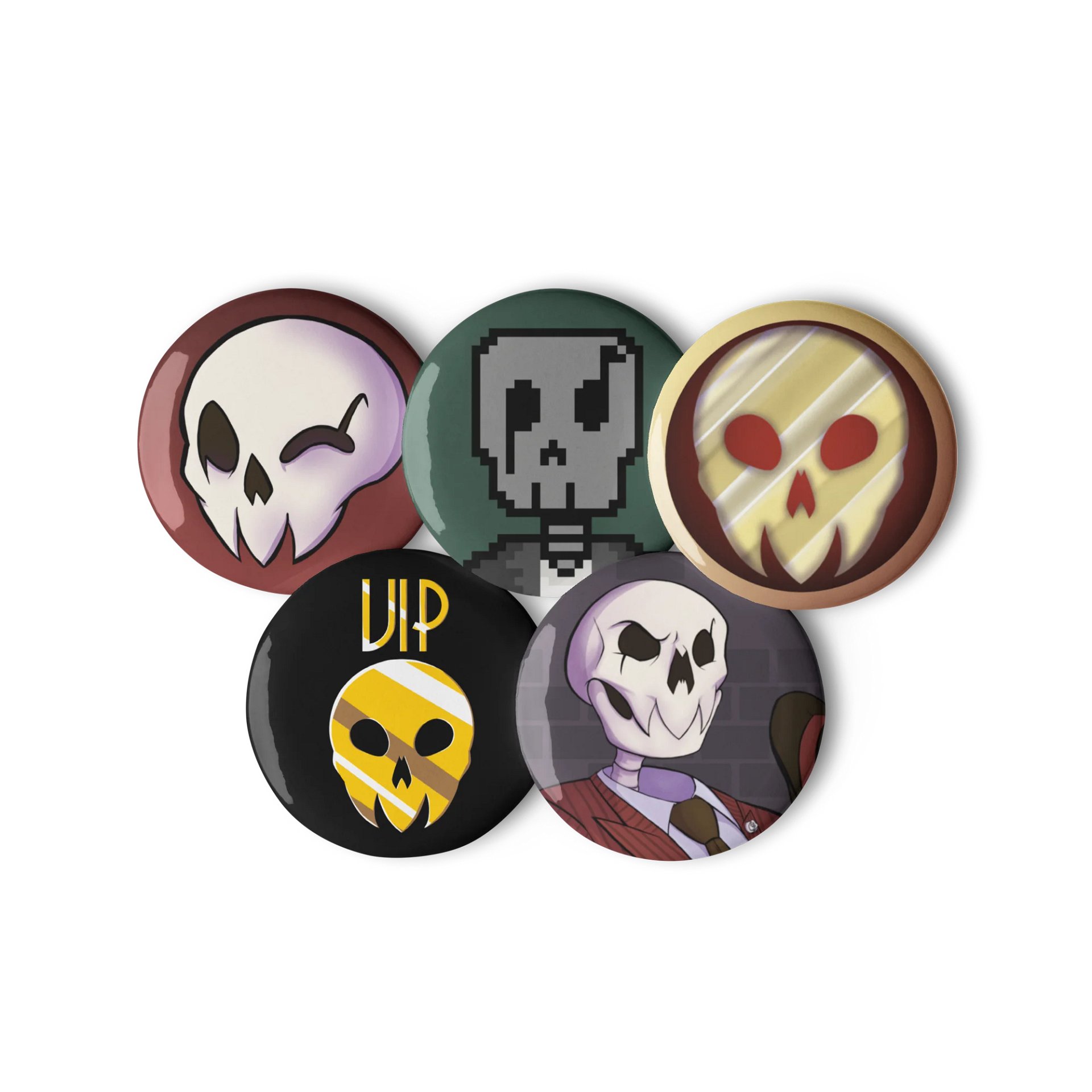 3rd Anniversary Button Set product image (2)