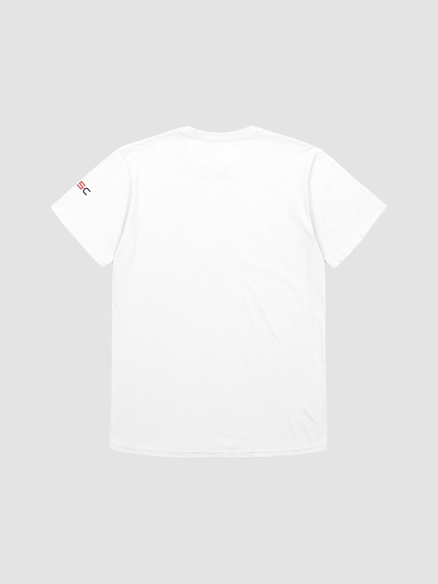 'You know the drill!' Printed Emblem Unisex T-Shirt (White) product image (2)
