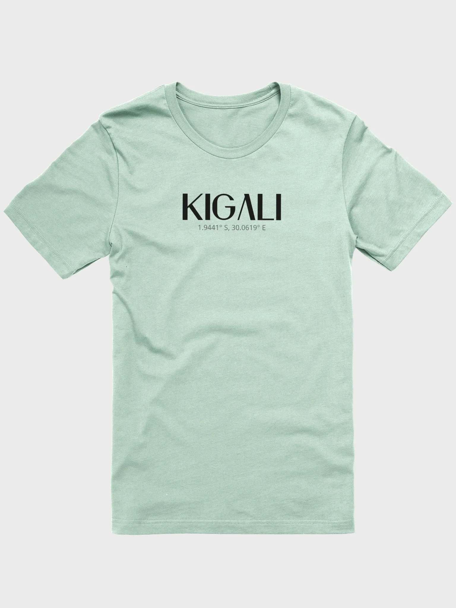 Kigali Coordinates Supersoft T-shirt product image (1)