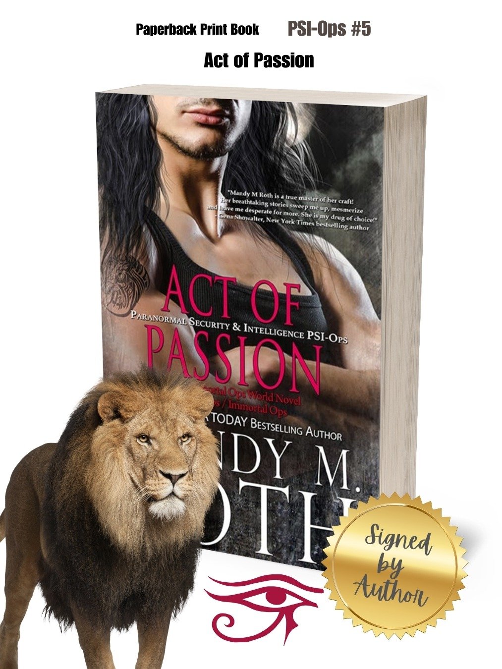 Act of Passion Signed Paperback Print Book product image (1)