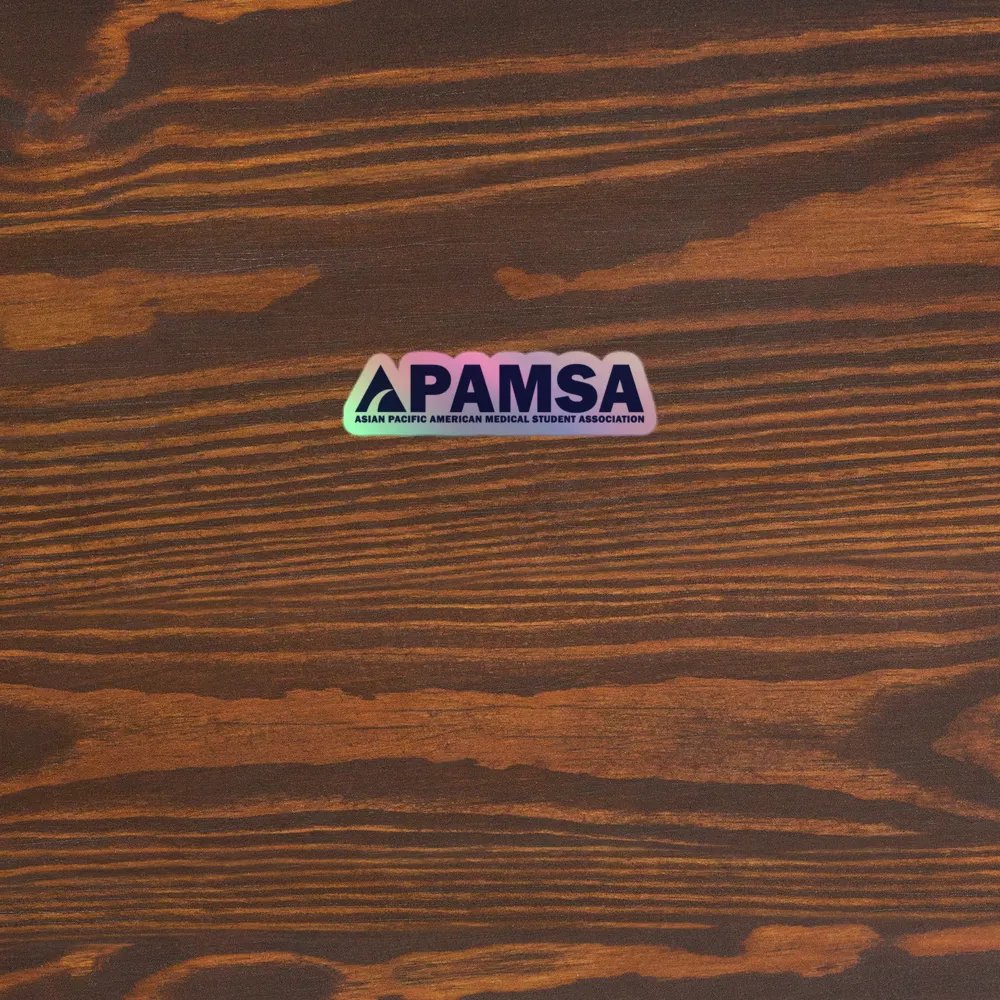 Holographic Long Logo Sticker product image (5)