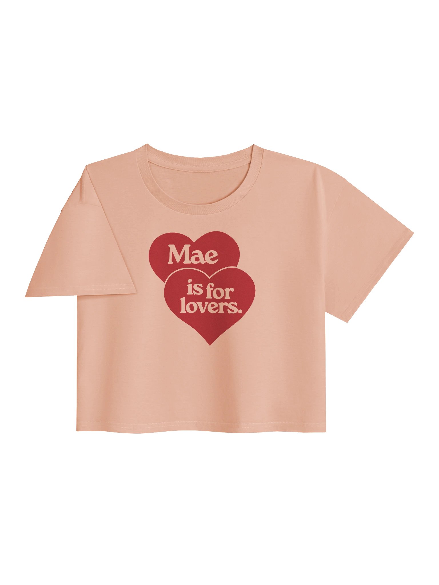 Mae Is For Lovers Retro Crop Tee product image (3)