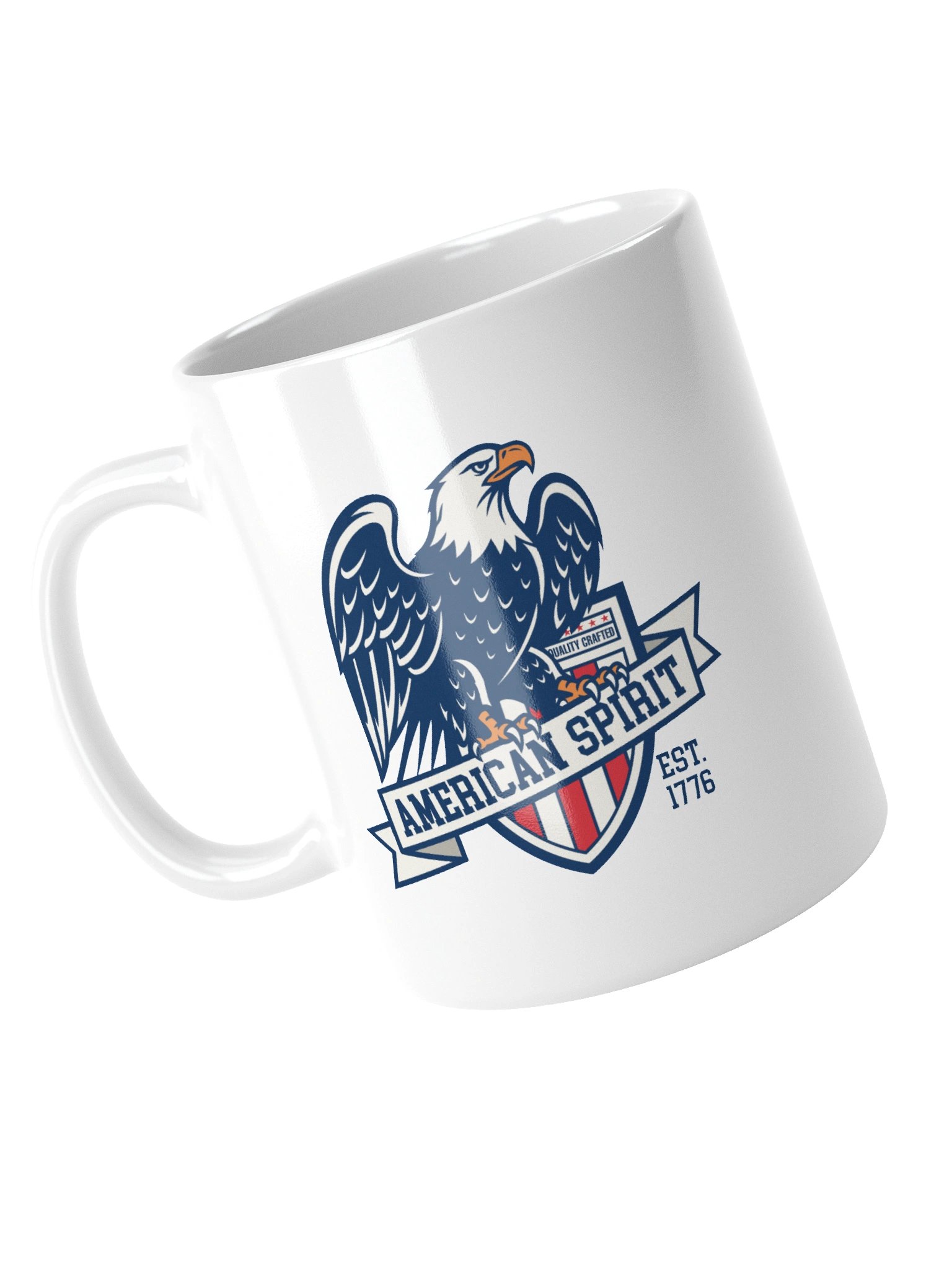 American Spirit Eagle Crest – EST. 1776 - Mug product image (7)