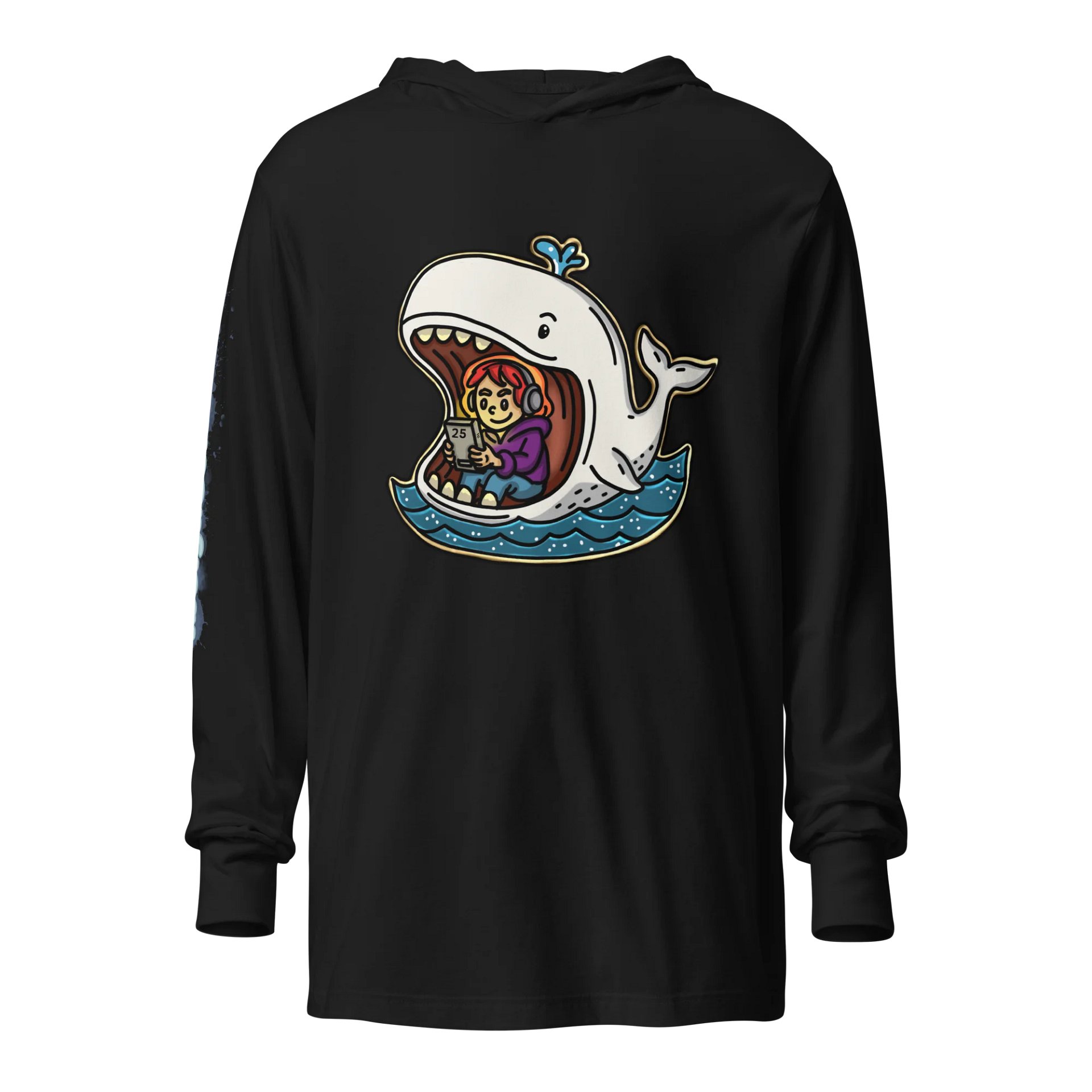 Ibo And The Whale Hoodie Unisex product image (1)