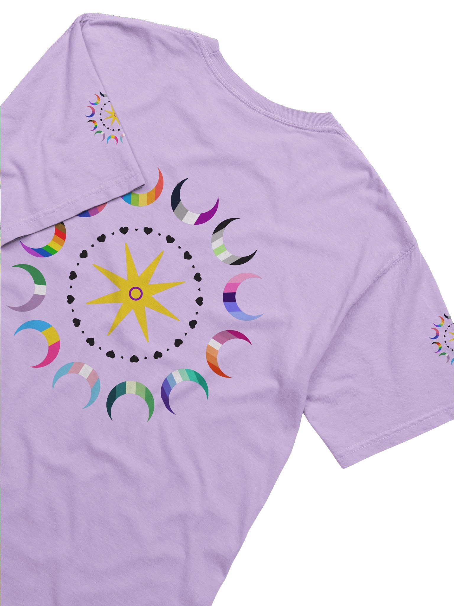 Celestial Crescent Comfort Tee product image (6)