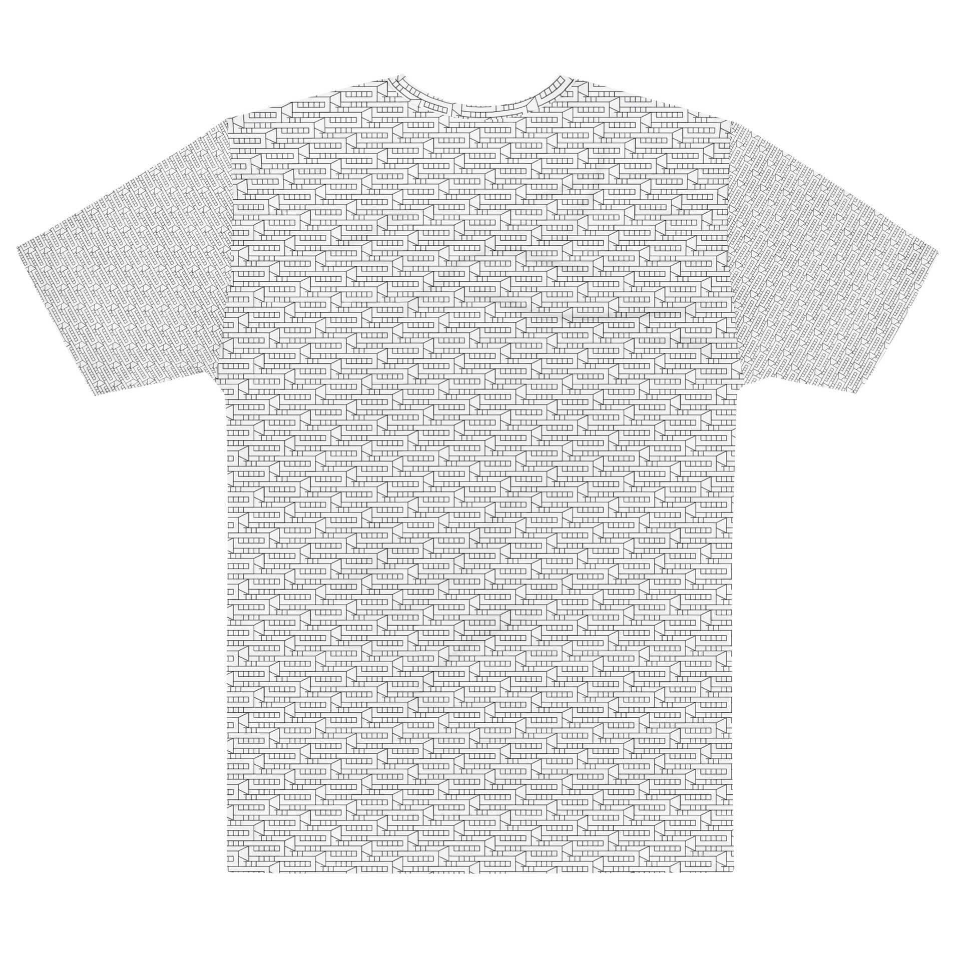 Trumpet Tesselations Tee - White product image (2)