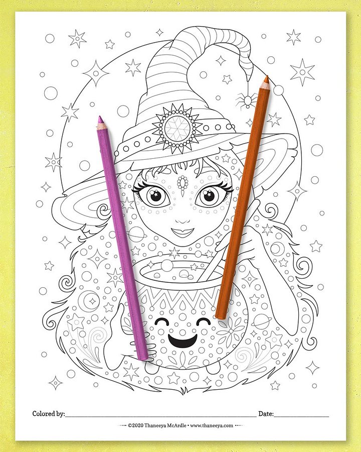 Halloween Coloring Pages product image (2)