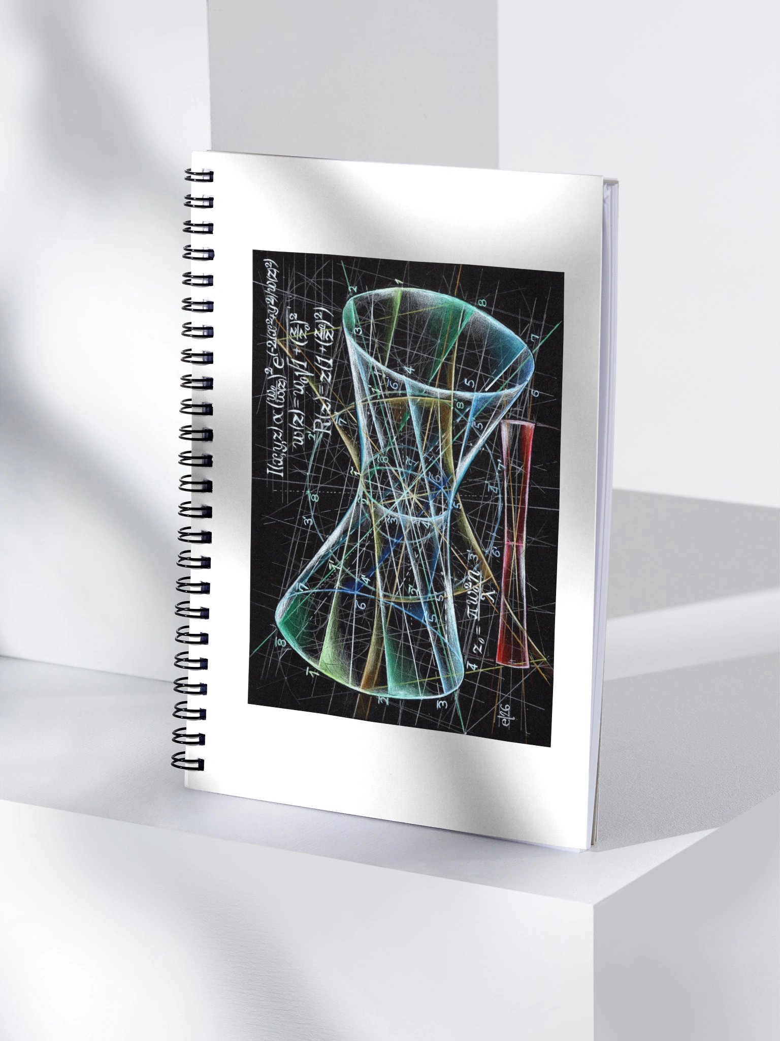 Geometric Physics Art Notebook 6: Gaussian Beam and Osculating Circles product image (1)
