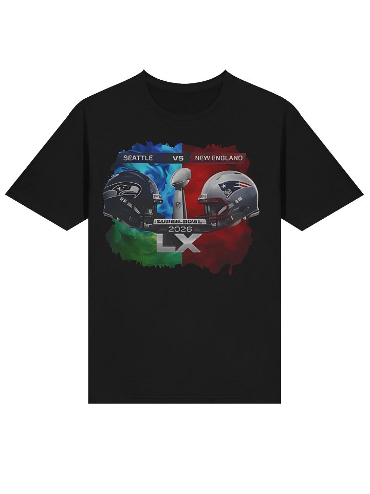 2026 Super Bowl Seahawks vs Patriots Shirt product image (2)