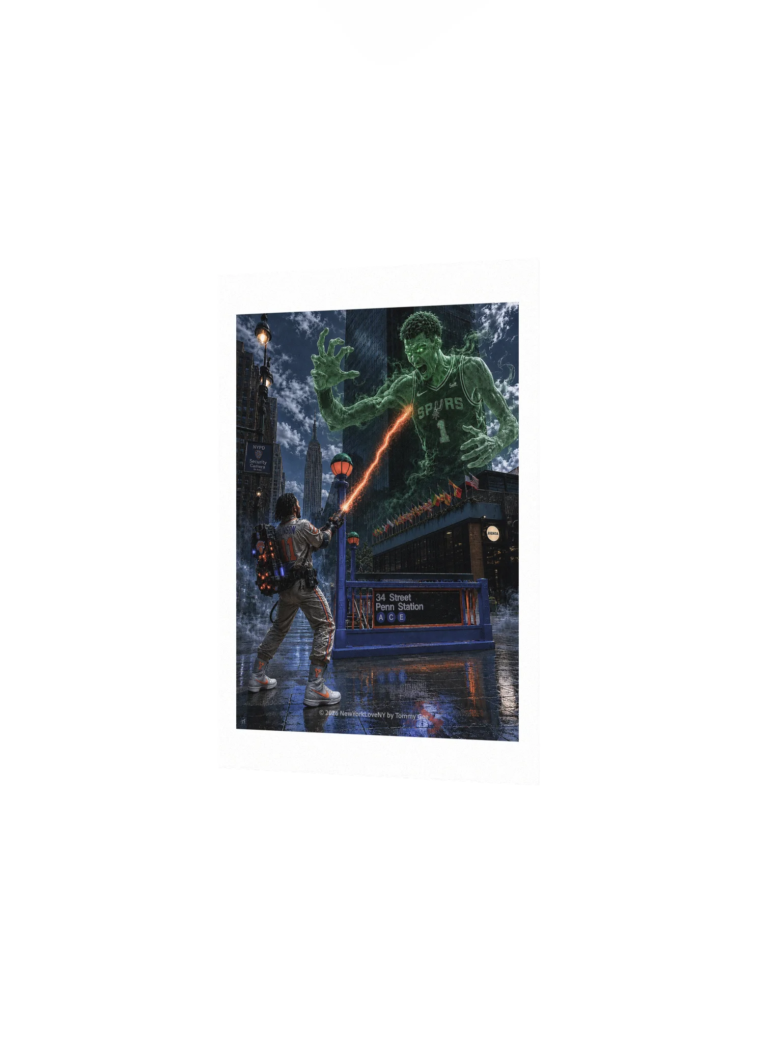 BRUNSON VS ALIEN POSTER product image (4)