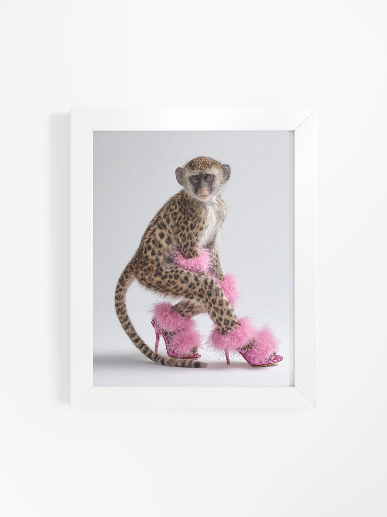 Glam Monkey - Framed High-Quality Matte Poster product image (63)