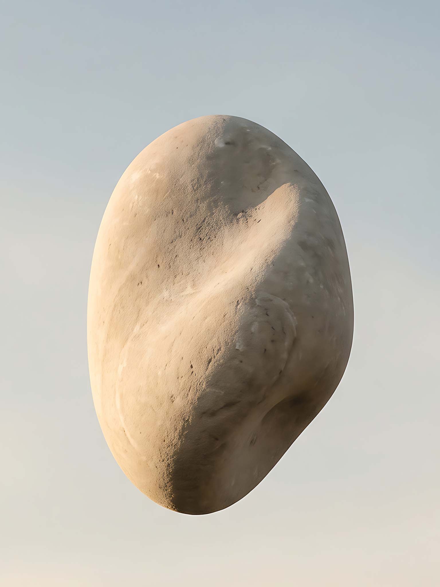 Stone in the Sky - Surrealist Floating Stone Wall Art product image (87)