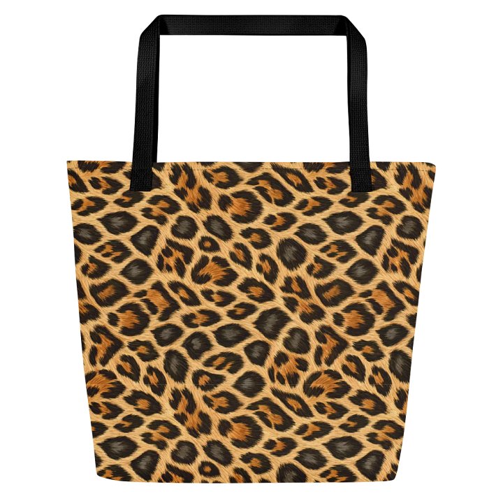 Trendy Leopard Print Tote Bag: A Must-Have Accessory product image (1)