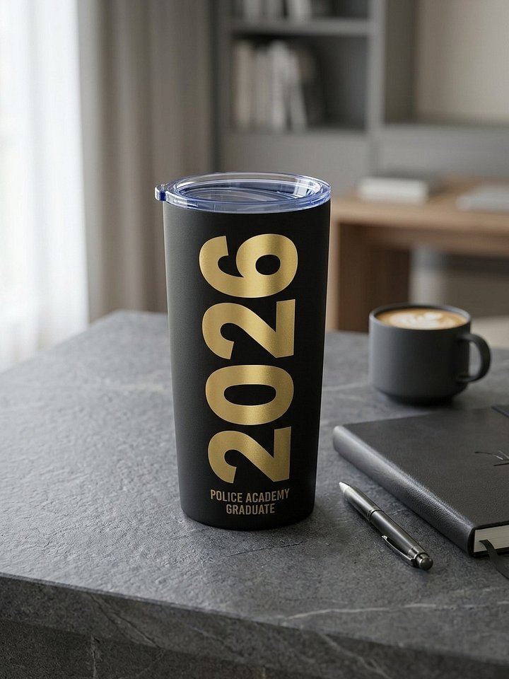 2026 Tumbler – Police Academy Graduate Travel Mug product image (2)