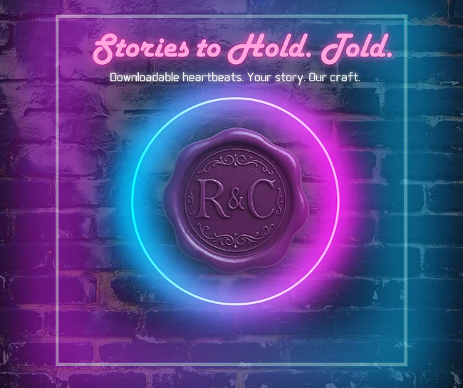 Stories to Hold. Told. Downloadable heartbeats. Your story. Our craft.