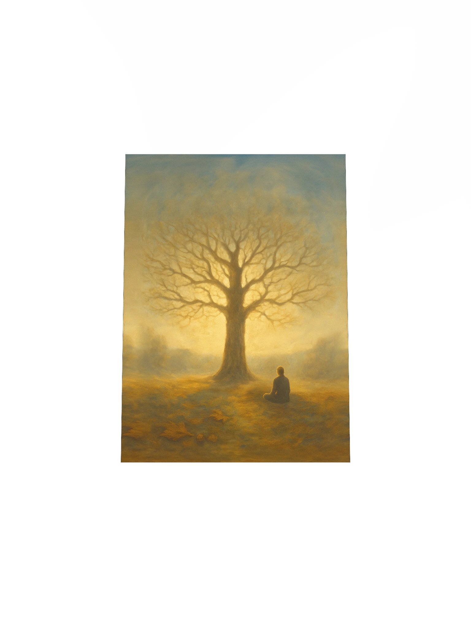 Renewal with Oak Tree, Intention Ritual Mini-Poster product image (4)