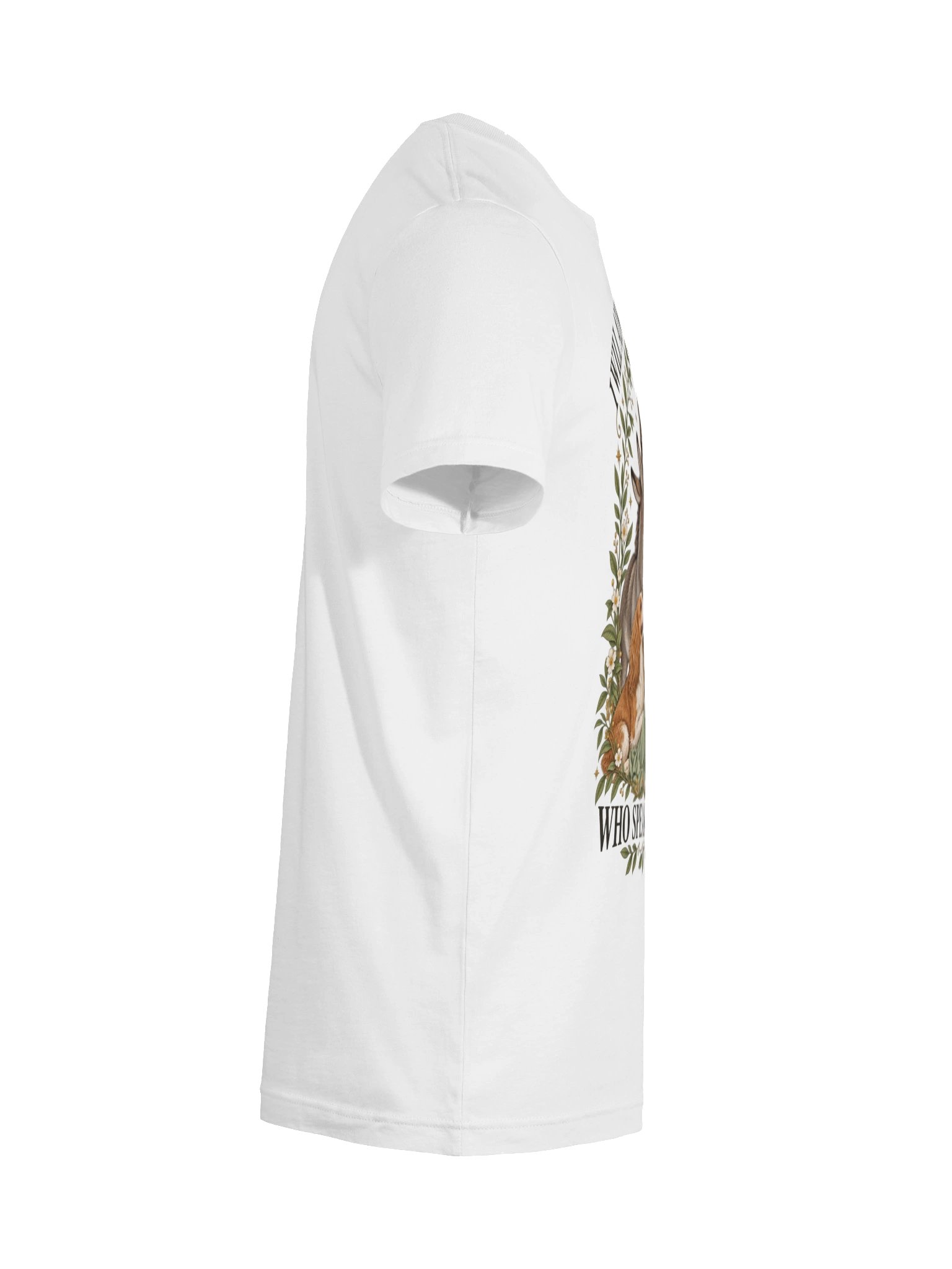 I Will Always Be The Woman Who Speaks For Animals - White T-Shirt product image (10)
