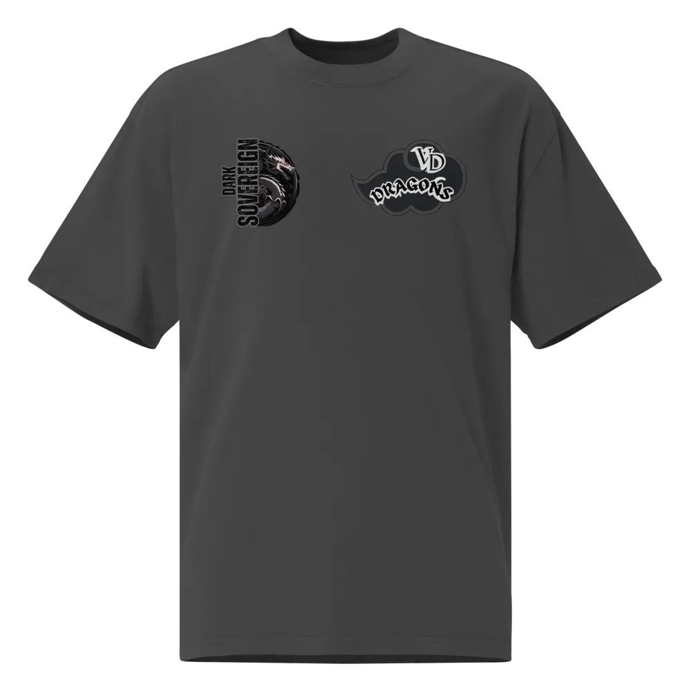 THE BLACK SHADOW RAIN CLOUD OVERSIZED TEE product image (1)