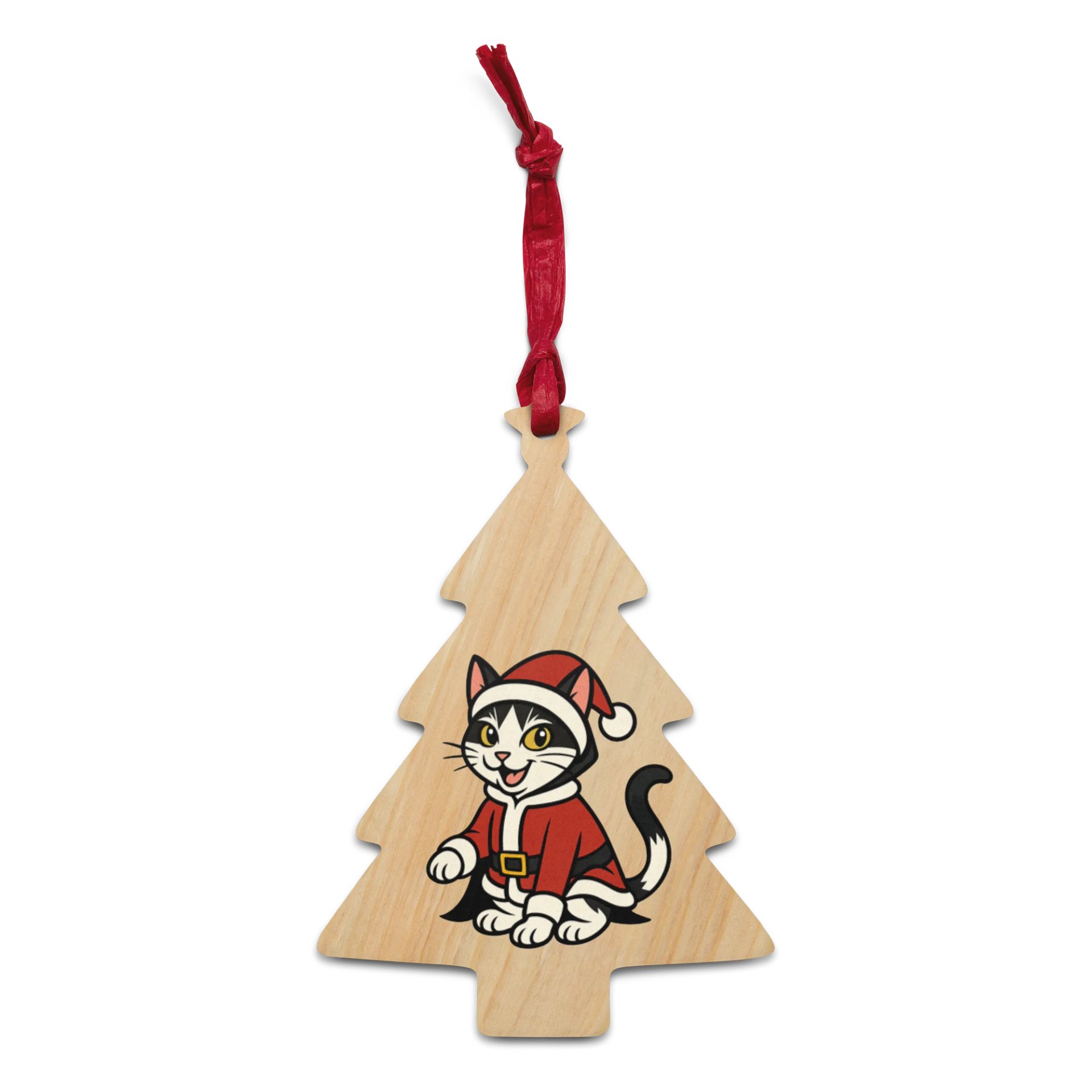 Santa Ele Wooden Ornament product image (2)