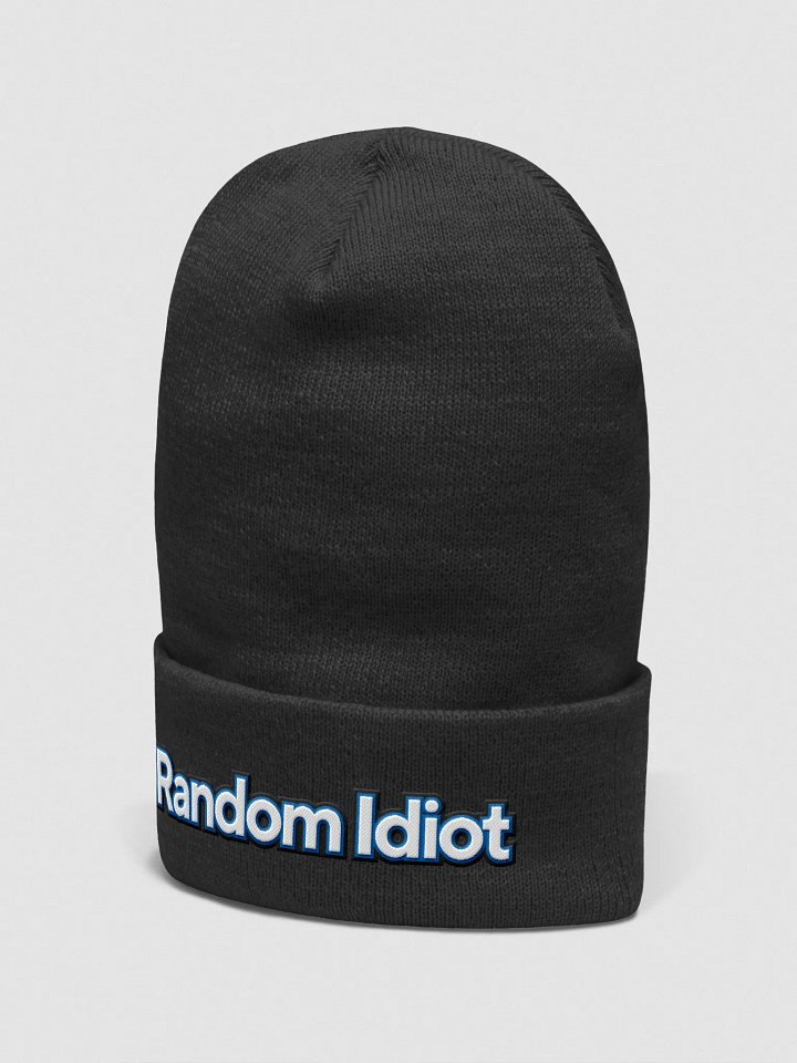 Random Idiot Cuffed Beanie product image (4)
