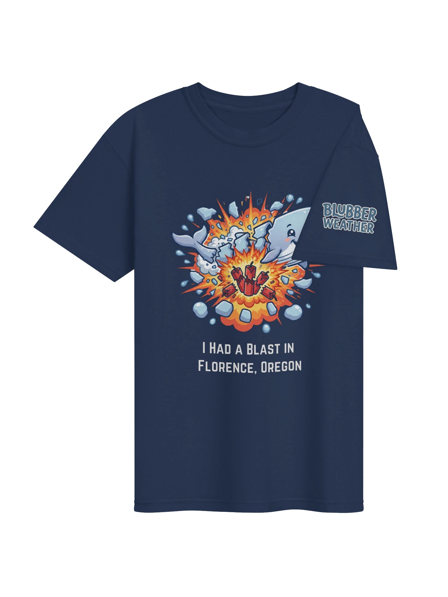 I Had a Blast in Florence, Oregon Relaxed T-Shirt product image (4)