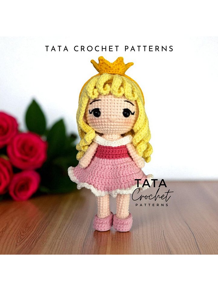 PDF -♡- Doll Dress Up & Transformation -♡- Princess Amigurumi Crochet Pattern product image (1)