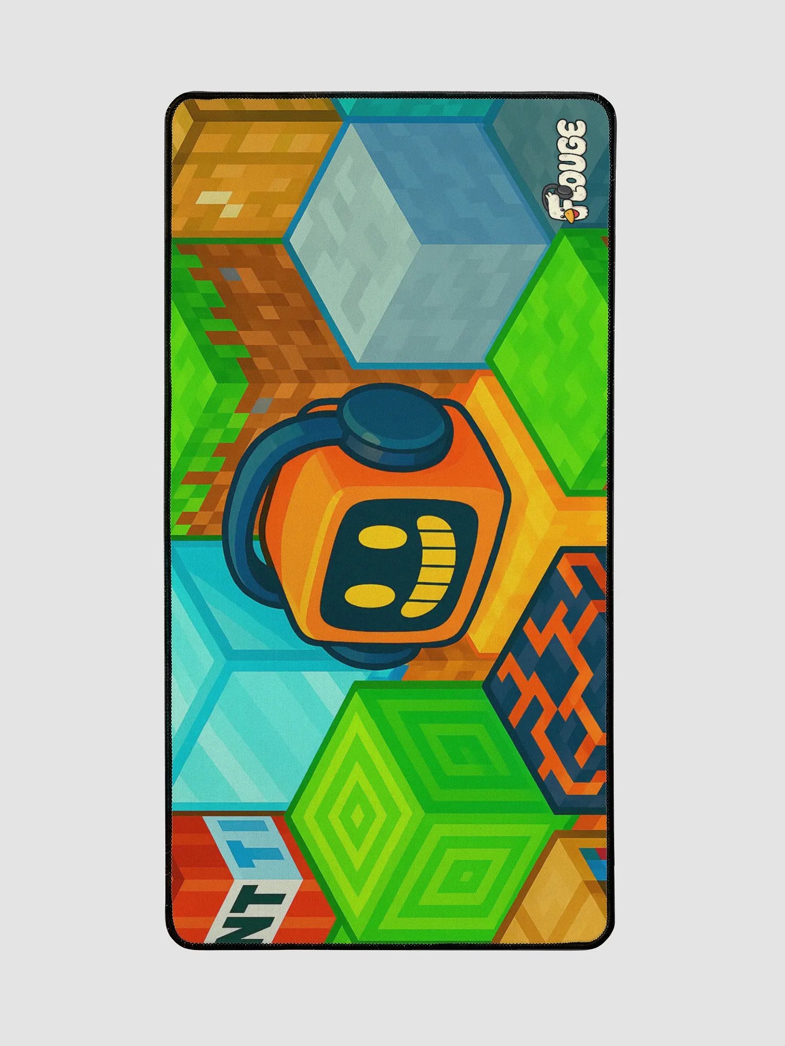 Flouge Blocks Desk Mat product image (3)