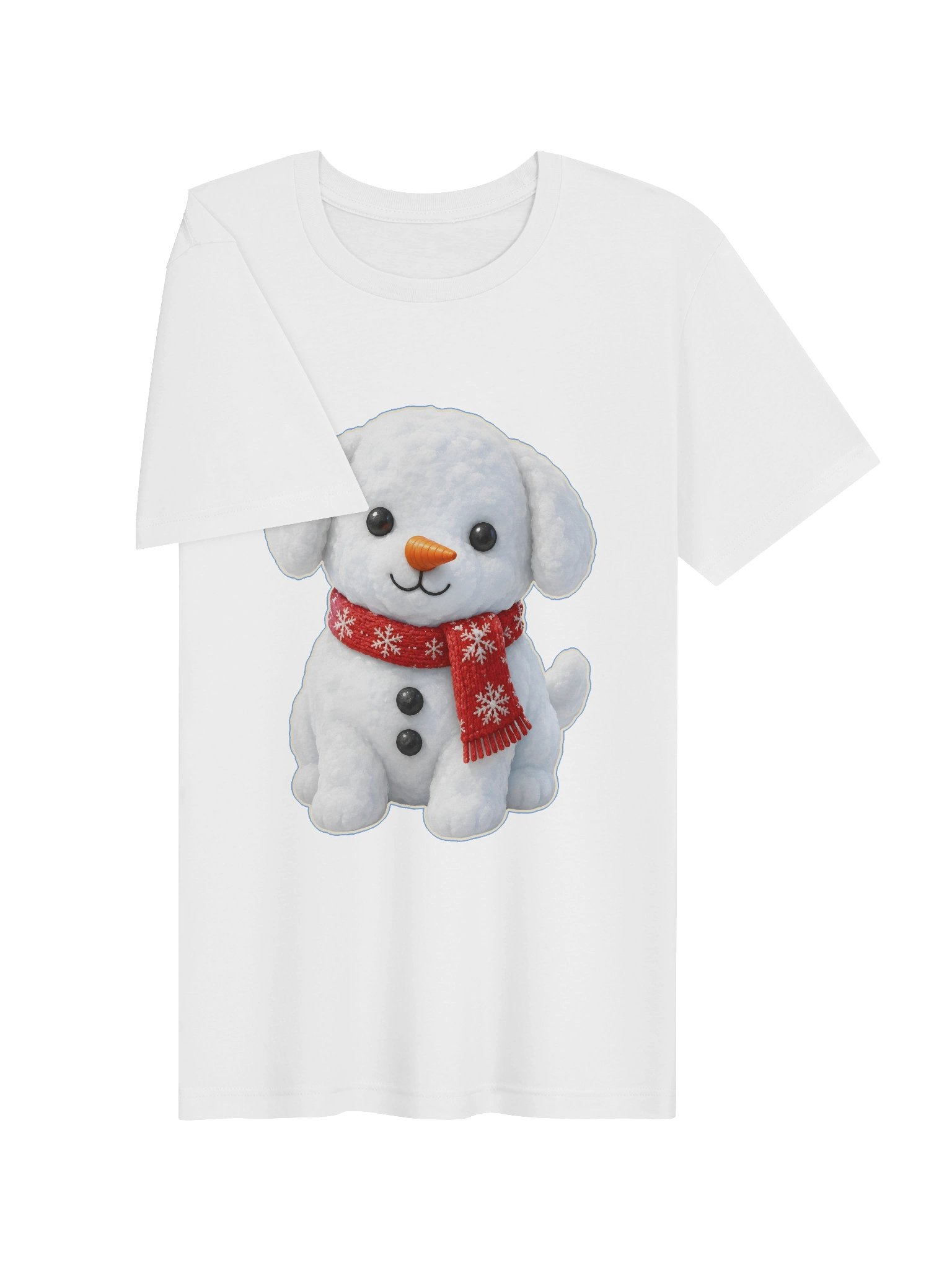 Cutie Snow Dog Tee product image (19)