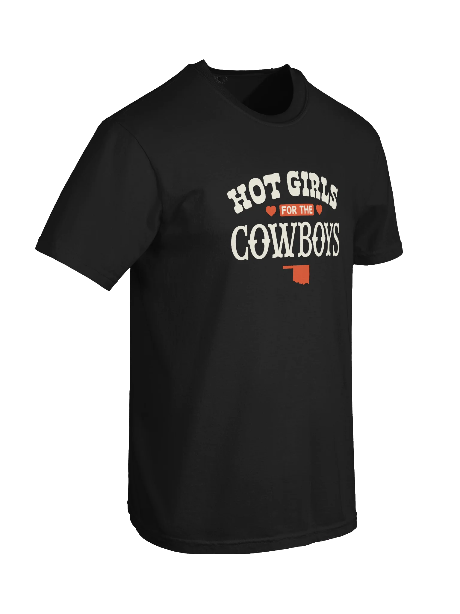 Hot Girls for the Cowboys Tee Dark product image (12)