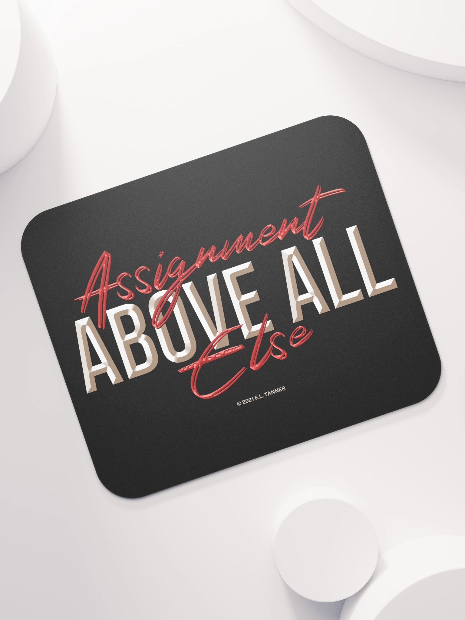 Assignment Above All Else Blk, Mouse Pad BV product image (7)