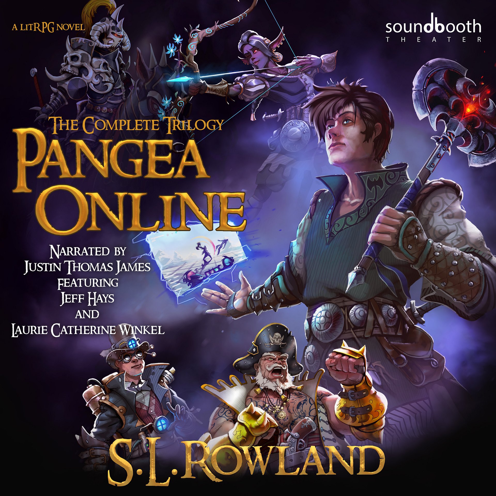 Pangea Online: The Complete Trilogy Audiobook product image (1)