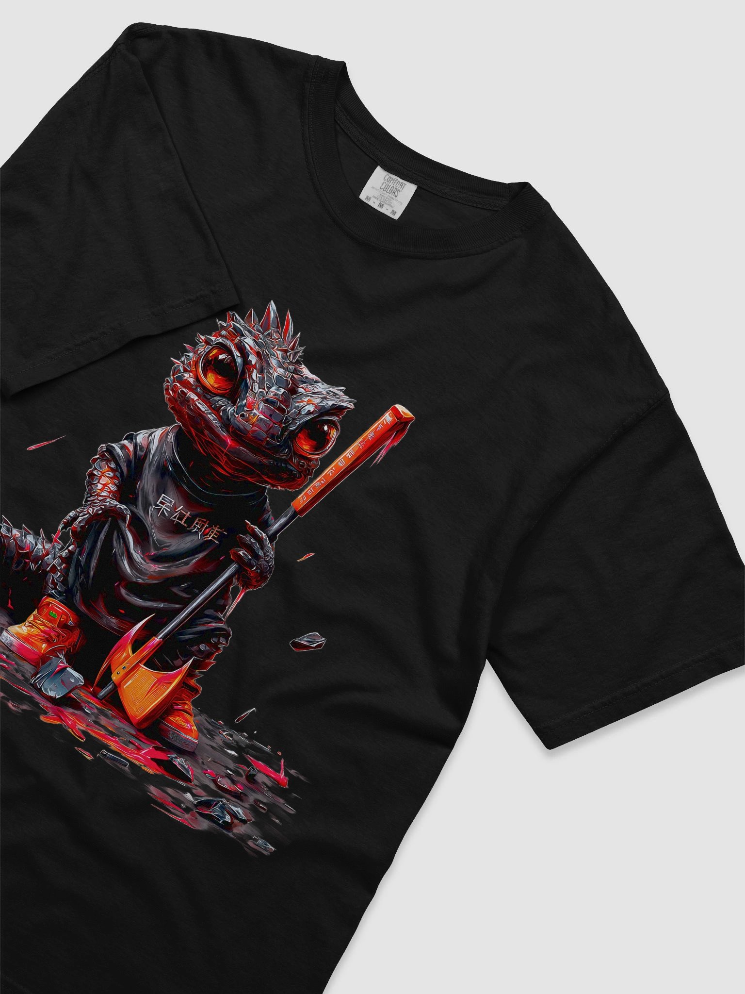 Baby Reptilian Warrior Oversized T-Shirt product image (3)