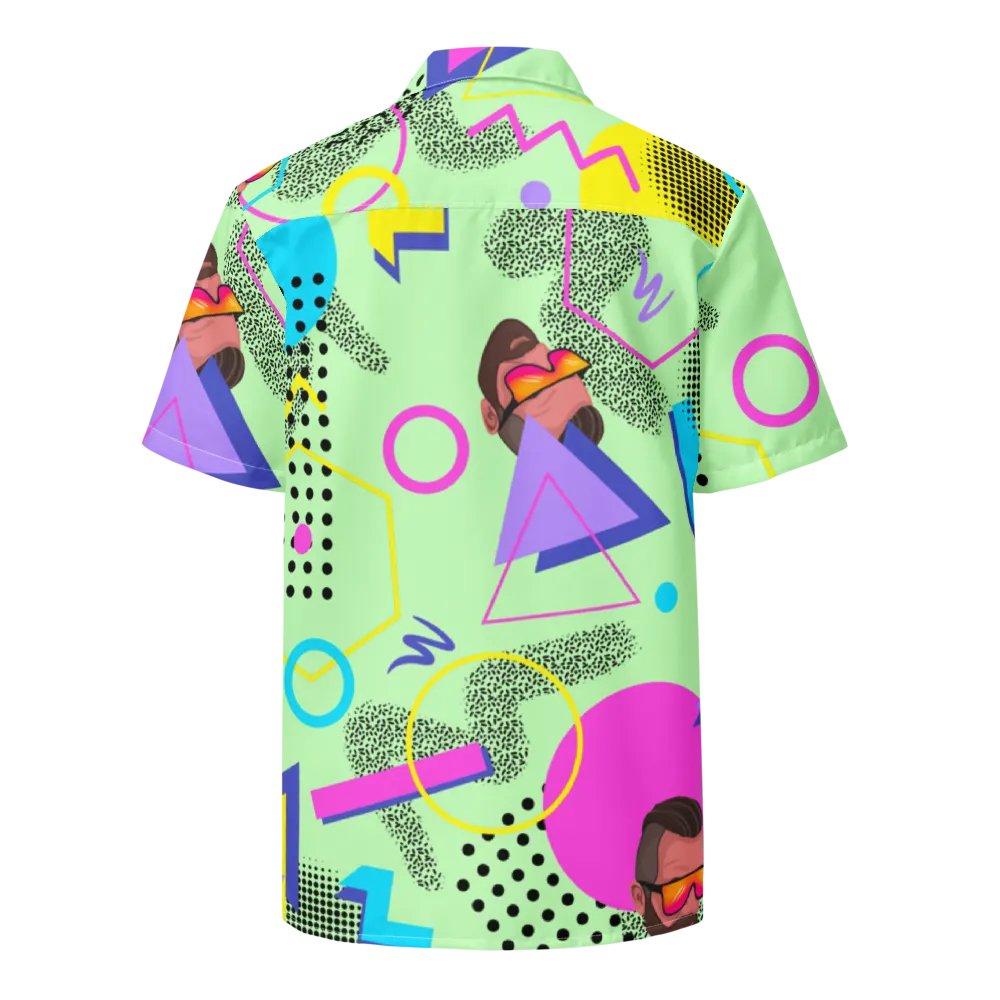 Rad Vibes Short Sleeve Hawaiian Button up product image (2)