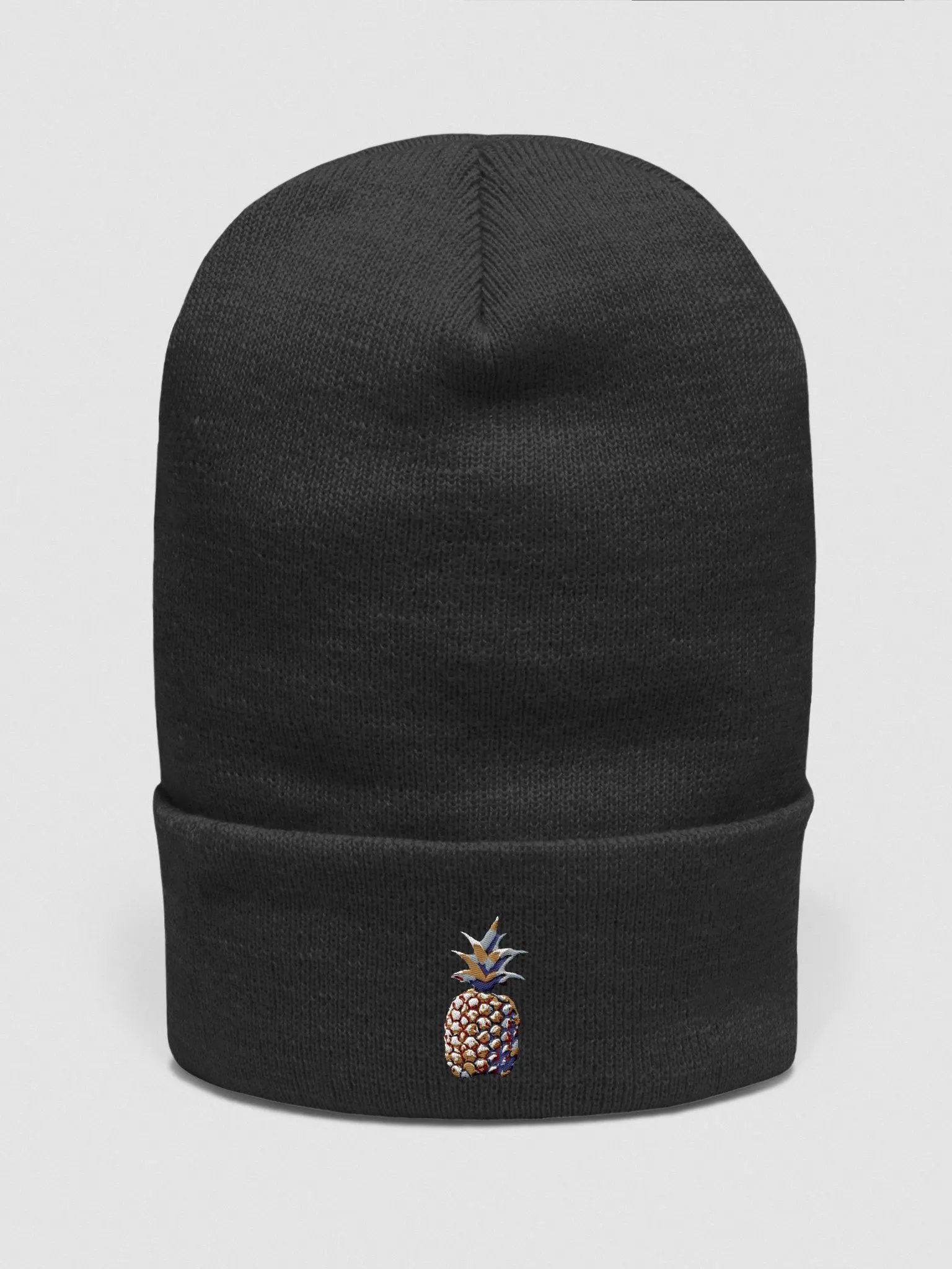 Pixelated Pineapple Cuffed Beanie product image (1)