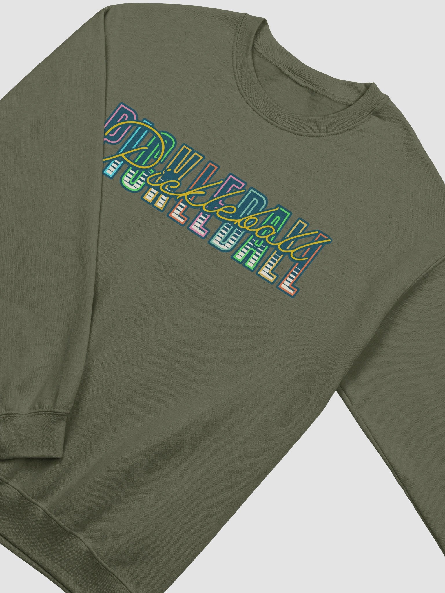 Pickleball Pickleball Vibrant Script Sweatshirt product image (8)