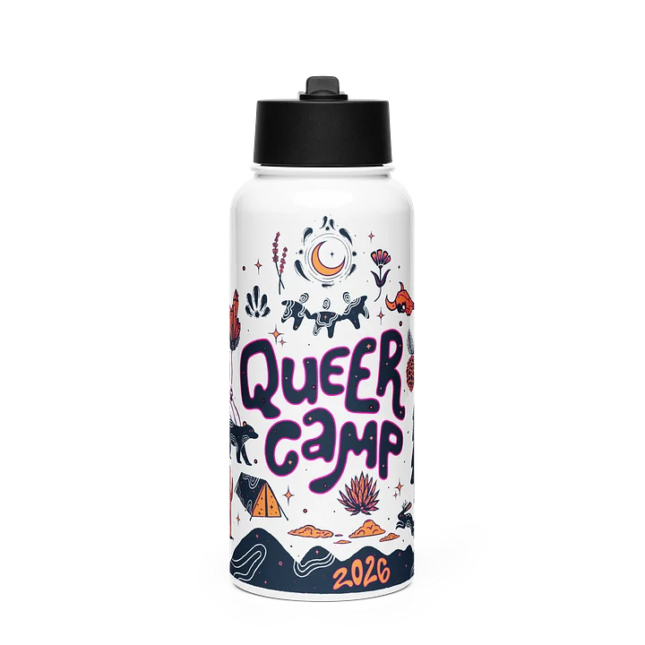 2026 Queer Camp Stainless Steel Water Bottle product image (1)