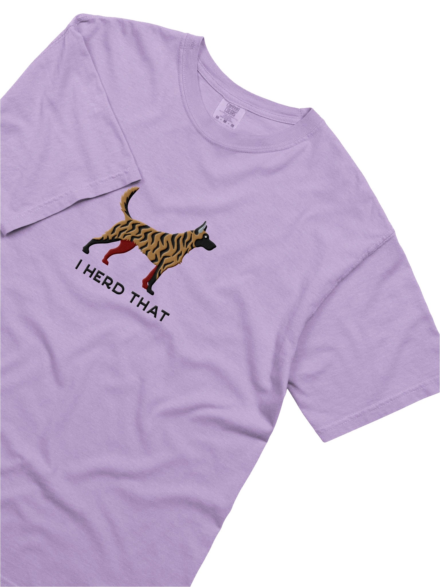 I Herd That T-Shirt(Embroidered) of a Dutch Shepherd(Brindle) product image (8)