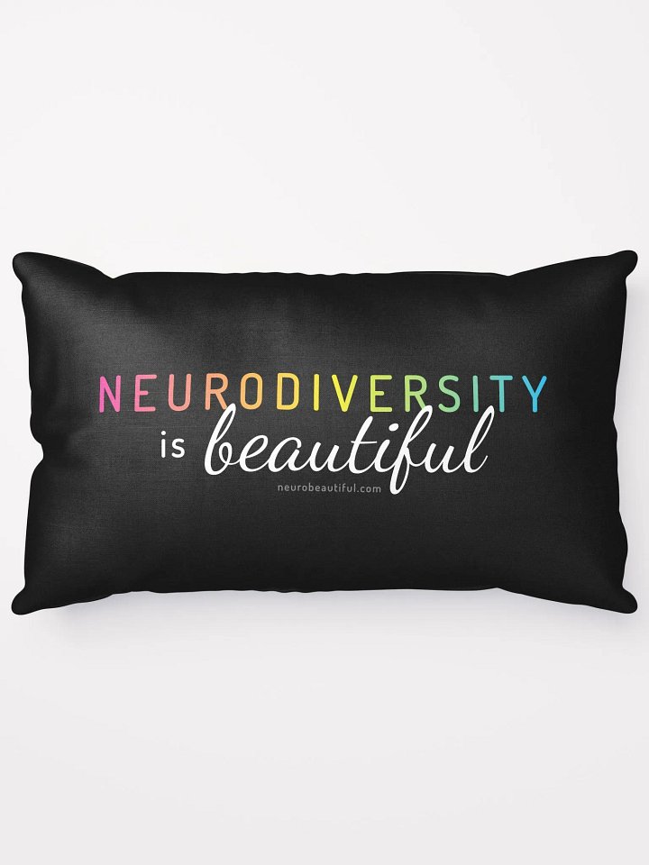 Neurodiversity is Beautiful Cushion product image (1)