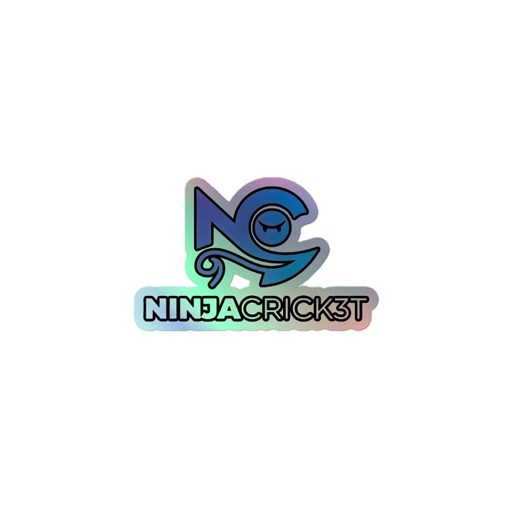 NINJACRICK3T Holographic Logo Sticker product image (1)