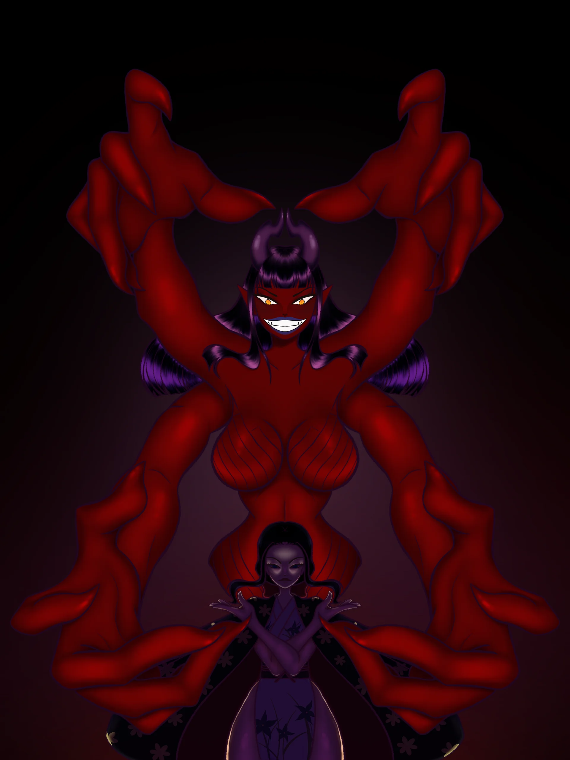 Demon Robin Print product image (1)