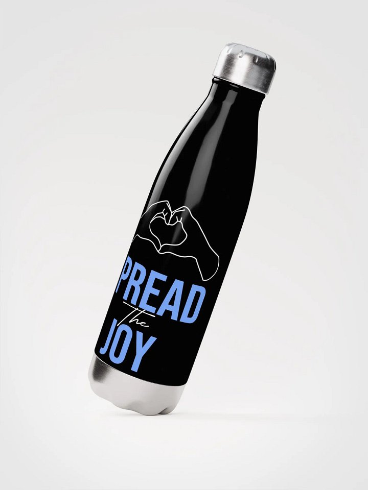 Spread the Joy Water Bottle Black product image (2)